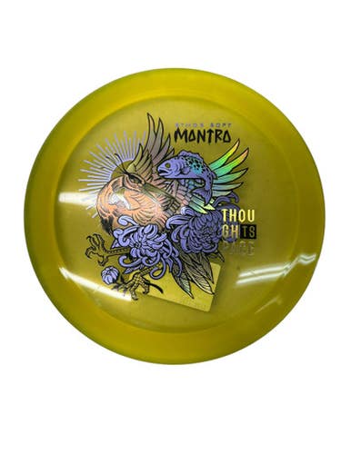 Used Thought Space Athletics MANTRA ETHOS Disc Golf Driver Yellow 171g 11835-S000207921