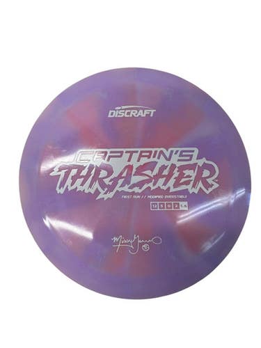 Used Discraft CAPTAINS THRASHER Disc Golf Driver Pink 171g 11835-S000207876