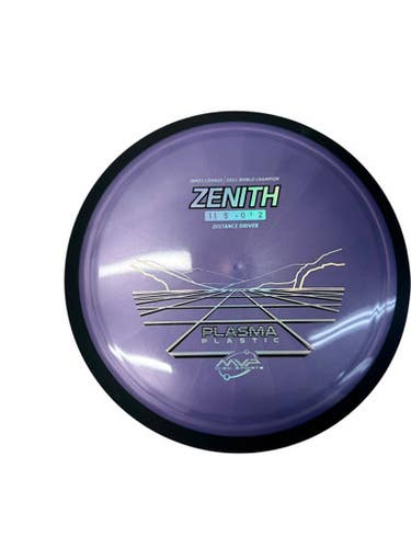 Used MVP ZENITH PLASMA PLASTIC Disc Golf Driver Purple 168g 11835-S000207867
