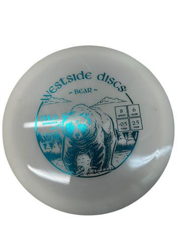Used Westside BEAR VIP DRIVER Disc Golf Driver Clear 173g 11835-S000207870