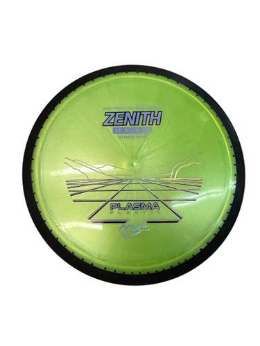 Used MVP ZENITH PLASMA PLASTIC Disc Golf Driver Neon Green 169g 11835-S000207866