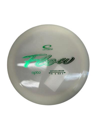 Used Latitude 64 FLOW OPTO Disc Golf Driver White 169g 11835-S000207826