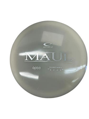 Used Latitude 64 MAUL Disc Golf Driver White 174g 11835-S000207819
