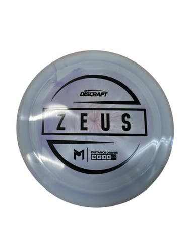 Used Discraft ZEUS Disc Golf Driver Grey 169g 11835-S000207813