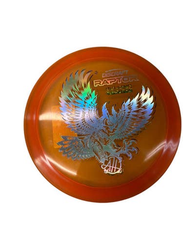 Used Discraft RAPTOR HAMMES Disc Golf Driver Orange 172g 11835-S000207800