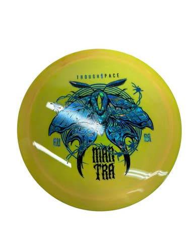 Used Thought Space Athletics AURA MANTRA Disc Golf Driver Yellow 169g 11835-S000207931