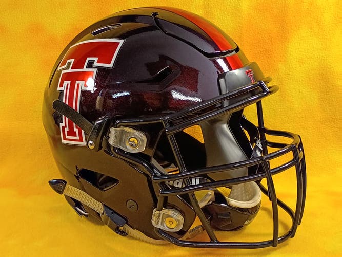 Texas Tech Red Raiders fullsize Riddell Speed Flex football helmet yth large