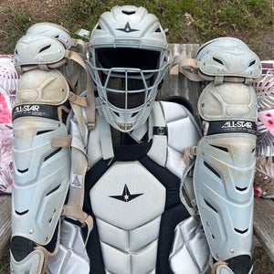 Gray All Star System 7 Axis Catcher's Set (Used)