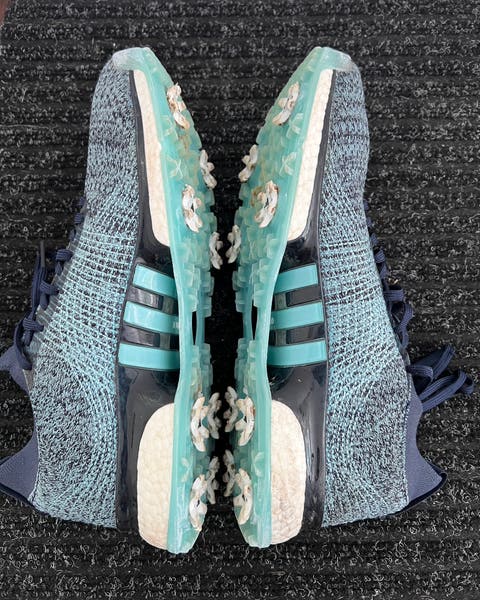 Adidas PARLEY Tour360 XT golf shoes sneakers limited-edition Blue Green men\'s 9 adidas Launch First Golf Shoes Made from Recycled Ocean  main image 4
