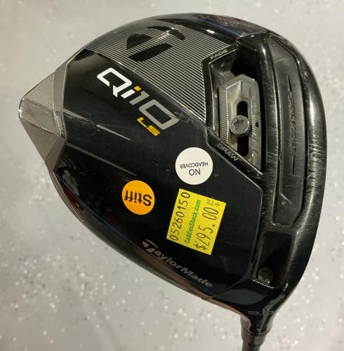 TaylorMade Qi10 LS 9 Driver 45.5" TENSEI AV LIMITED 65 Stiff Flex Graphite USED