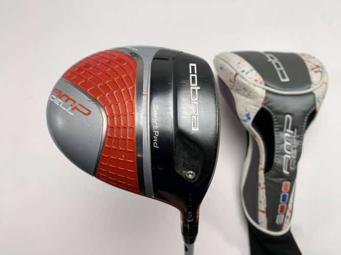 Cobra AMP Cell Orange Driver 9.5* Fujikura Fuel 60g Stiff Graphite Mens RH HC