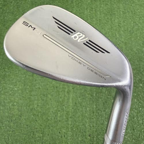 Titleist Vokey SM9 Tour Chrome Gap Wedge 50 08 F Grind Steelfiber i95 Regular