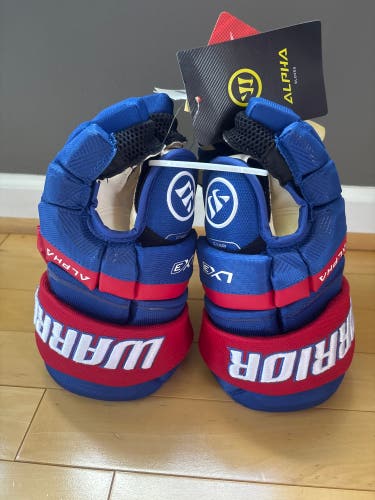 Warrior Alpha LX3 Gloves 12" (New)