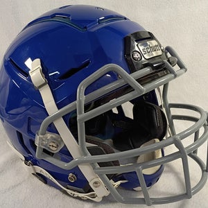 Youth Large Shutt F7 Football Helmet barely used royal blue