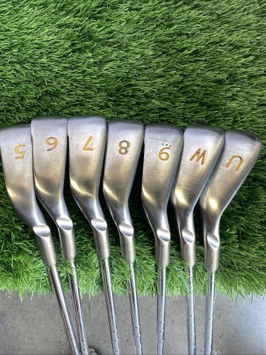 Ping G20 Yellow Dot Iron Set 5-PW, UW With Stiff Steel Shafts