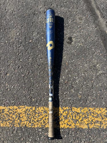 2021 DeMarini The Goods One Piece Alloy BBCOR Certified Bat (-3) 30 oz 33" (Used)