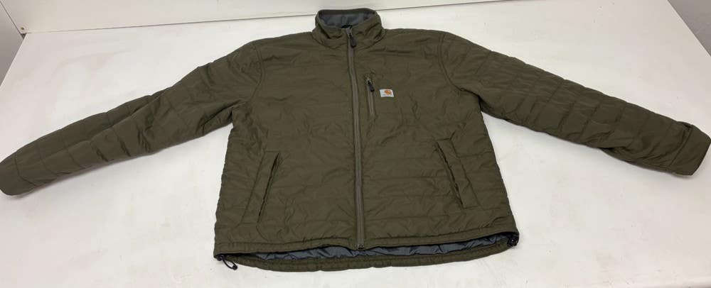 Carhart Gilliam Insulated Dark Green Relaxed Fit Jacket Men's Large EXCELLENT