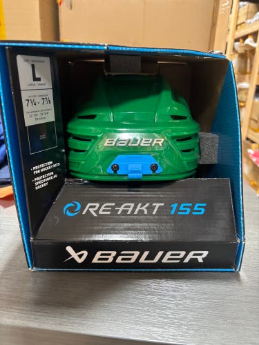 Large Bauer Re-Akt 155 Helmet (New)