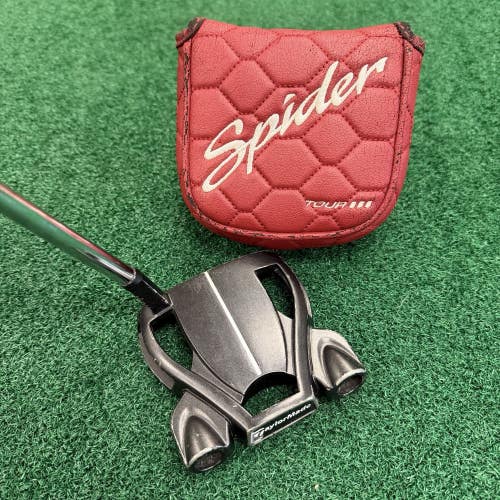 Taylormade Spider Tour Mallet Putter MRH 35.5" Steel Shaft w/Head Cover