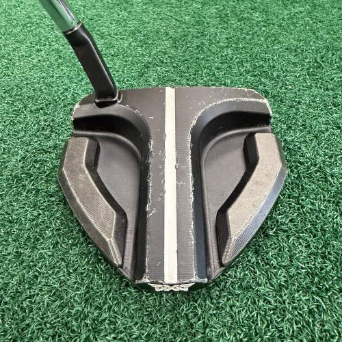 PXG Gunboat Mallet Putter Men's Right Hand Steel Shaft 34" Superstroke Grip