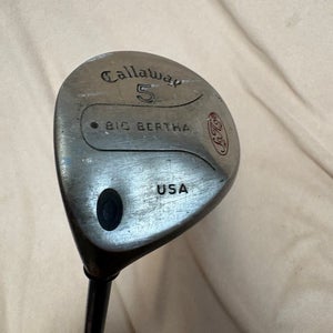 Men's Callaway Big Bertha Left Hand Fairway Wood Regular Flex 5 Wood (Used)