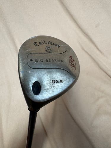 Men's Callaway Big Bertha Left Hand Fairway Wood Regular Flex 5 Wood (Used)