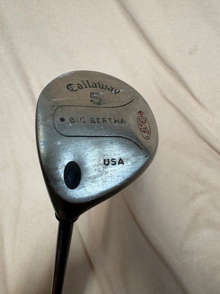 Men's Callaway Big Bertha Left Hand Fairway Wood Regular Flex 5 Wood (Used)
