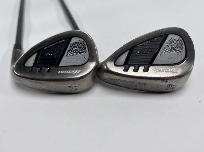 Mizuno 2014 JPX Wedge Set 54* 10 58* 10 Accra 70i Regular Graphite Mens RH