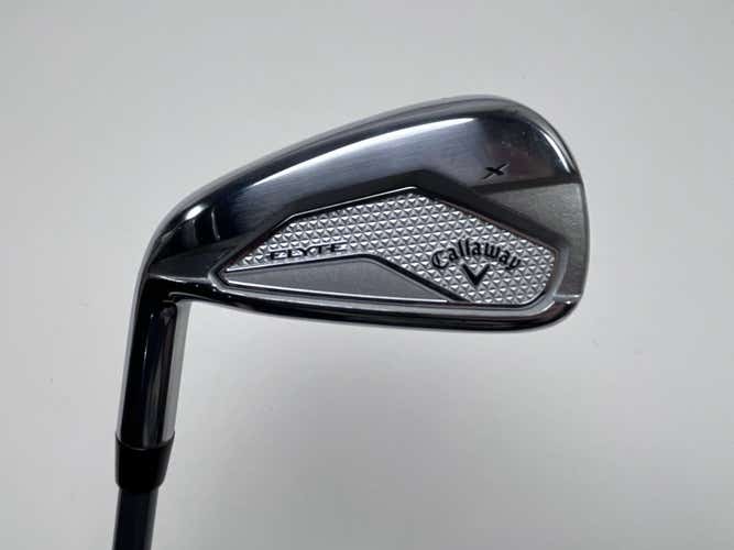 Callaway Elyte X Single 7 Iron Project X Denali Blue 5.5 65g Regular LH