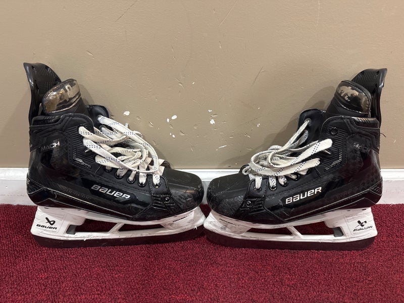 Bauer Supreme Mach Hockey Skates Regular Width Pro Stock Size 5.5 Item#MD55H