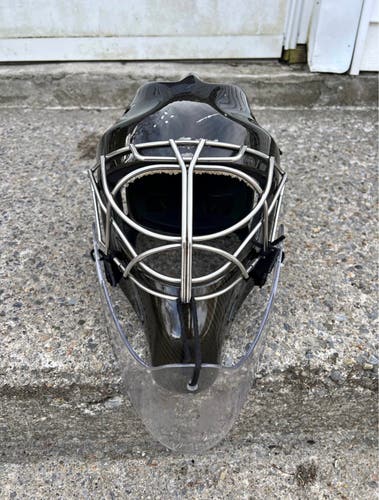 Senior Large Hackva Pro Carbon 2608 Goalie Mask Pro Stock (Used)