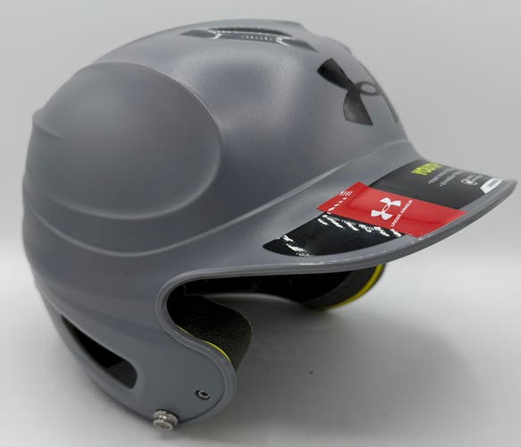 White Under Armour UABH2-100 Batting Helmet - 5 7/8 - 6 3/4