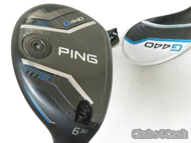 PING G440 Hybrid 30 6H TOUR 2.0 Chrome 85 Stiff Flex +Cover