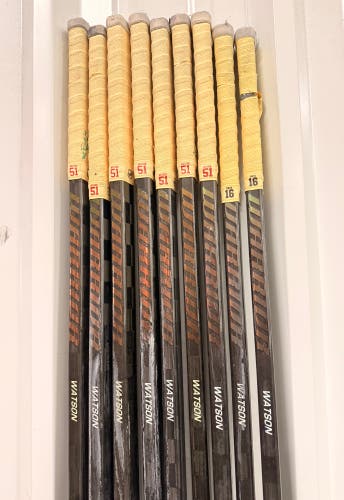 Austin Watson #51 NHL Player-Used & Signed Warrior Covert QR5 Pro Hockey Stick x9