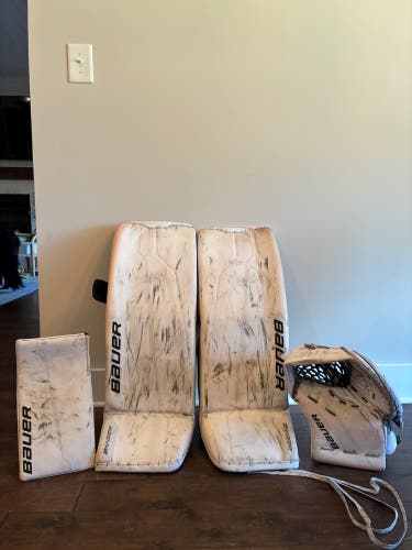 34" 2024 Bauer Supreme Shadow Regular Goalie Full Set (Used)
