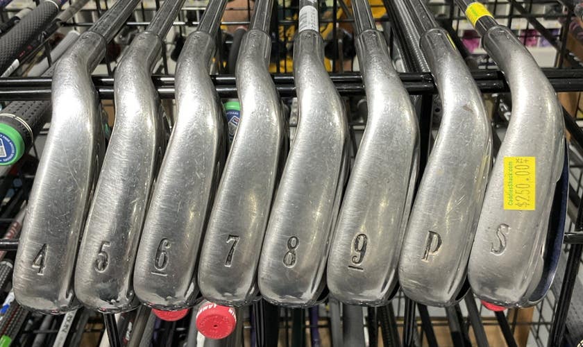 Callaway X-20 4-P+S Irons Set CALLAWAY Uniflex Steel Shaft MRH USED
