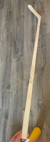 Senior CCM White XF Ghost Left Hand Hockey Stick P88 75 Flex (New)
