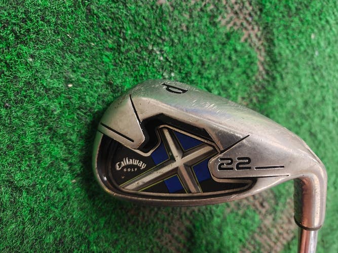 Callaway Golf X-22 Pitching Wedge PW Steel Shaft Uniflex