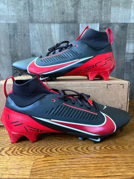 Nike Vapor Edge Pro 360 2 Black Red Football Cleats New Men  display picture 2