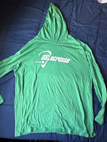 Green Men's XL Sweatshirt (Used)