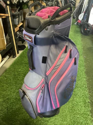 Titleist Golf Lightweight Cart Bag With 14-Way Dividers