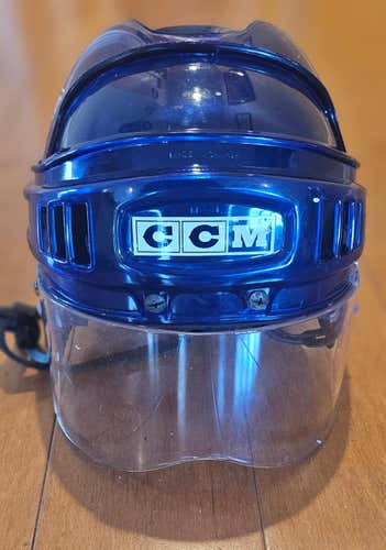 CCM Tacks 652 Senior Large hockey Helmet with Itech Visor. Made in Canada (Used)