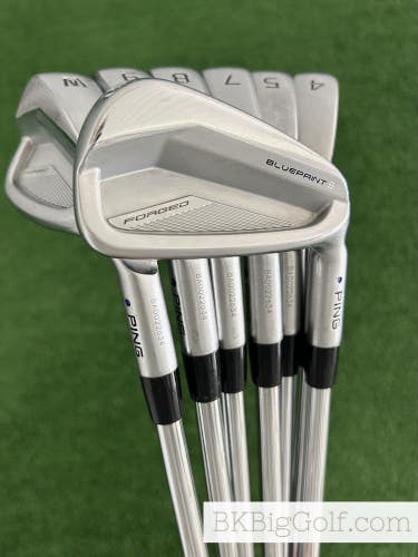 Ping Blueprint S Forged Iron Set 4-W / Project X 6.0 Stiff