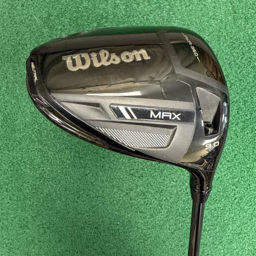 Wilson Dynapower MAX 9.0 Degree Driver MRH LINQ F4 Stiff Flex Graphite Shaft