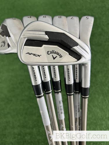 Callaway Apex Forged Iron Set 5-S / Recoil F3 Regular Graphite