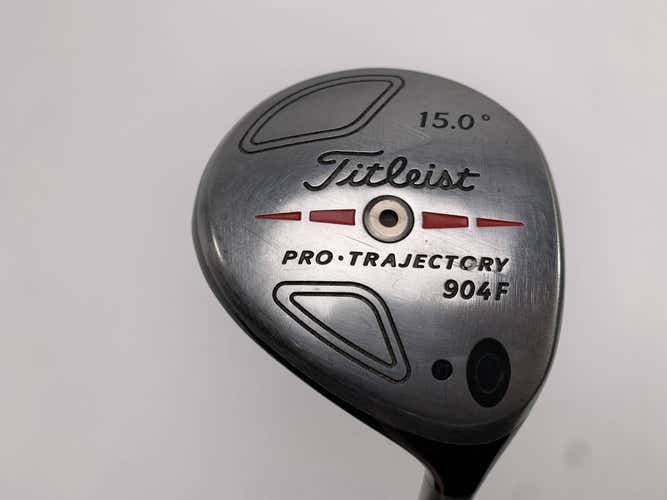 Titleist 904 F 3 Fairway Wood 15* 4375 Stiff Graphite Mens RH