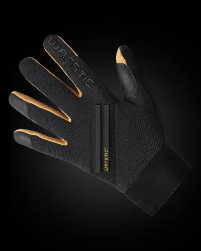 WARSTIC YOUTH EXTRA LARGE WORKMAN3 BATTING GLOVES "BLACKOUT" (New) YXL