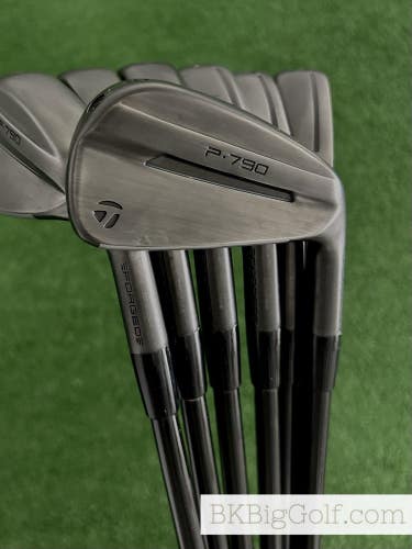 Taylormade P790 25 Battleworn Forged Iron Set 4-P / MMT 105 Stiff Graphite