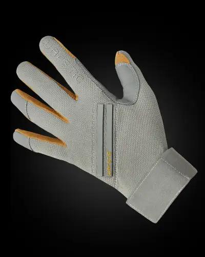WARSTIC YOUTH EXTRA LARGE WORKMAN3 BATTING GLOVES "GRAYOUT" (New) YXL
