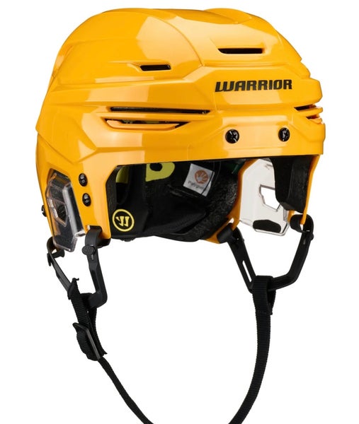 Warrior Alpha One Pro Hockey Helmet Medium Yellow Gold